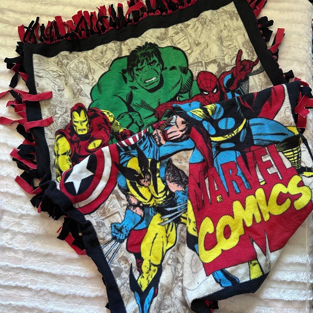 Kid’s Marvel Throw Blanket